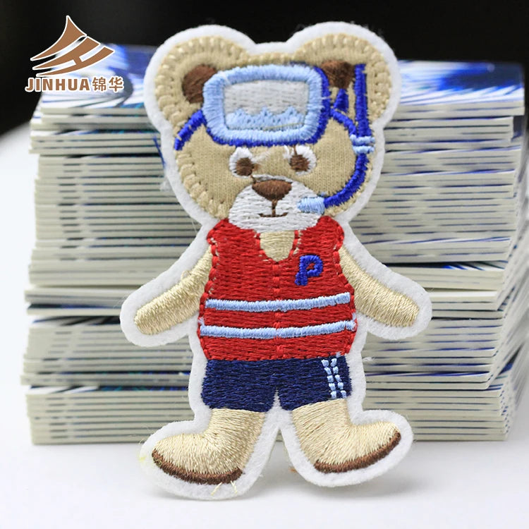 Factory Directly Wholesale Customized Cartoon logo Badge Rocket Patches