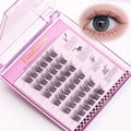 No Glue Needed Segment Diy Eyelash Extension Press on Diy Pre-glue Cluster Eyelashes