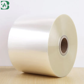 BOPP Heat Seal Roll Film Custom Printed Plastic Bubble Tea Package Roll Films Transparent Heat Sealing Roll Films