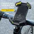 2025 New Model Bicycle Phone Holder Shockproof Cycling Equipment Handlebar Mount for Mountain Road Bike