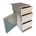 2024 Hot Sale One Shallow and Two Deep Detachable Hive Starter Kit for Better Bee Farming