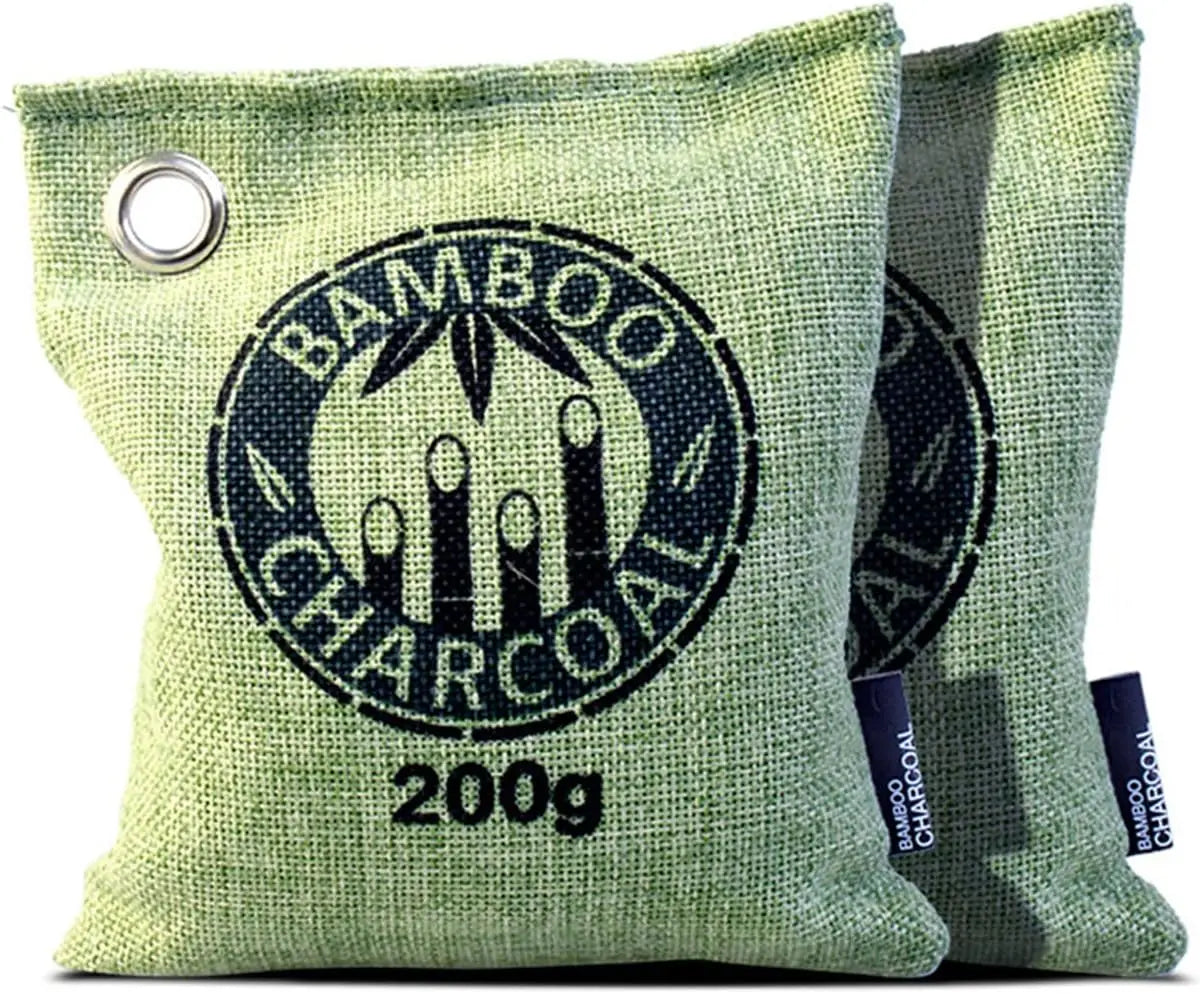 Bamboo Charcoal Air Purifying Bag Odor Eliminator Fridge Smell Removal Moisture Hanging Bags