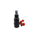 Custom Color PET 40ml Black Fine Mist Empty Plastic Spray Bottle Pump Sprayer Screen Printed for Shampoo Lotion Skin Care Serum