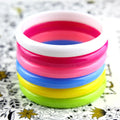 Cheap Vintage Resin Plastic Bangle and Bracelet Bracelets for Little Girls and Women 12pcs Pack Jewelry
