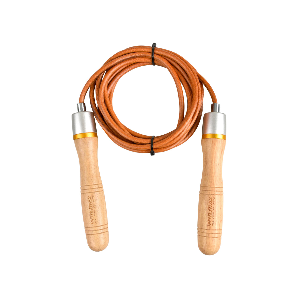Winmax High Quality Speed Jump Rope Wooden Handle with 360-Degree Bearing for Gym & Home Fitness Training MegaBDM