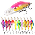 Factory Ready Stock Sinking 7g 90mm Hard Bait Double Treble Hooks Fishing Tackle Minnow Catch Big Fish