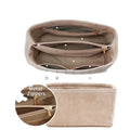 2025 New Velvet Tote Luxury Accessories Makeup Purse Handbag Organizer Insert Bag Organizer