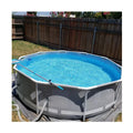 INTEX 26702 Above Ground Steel Pool for Swimming Pool Garden Frame Pool
