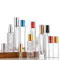 10ml 15ml Separately Perfume Glass Bottles Roller Bottles for Essential Oil Glass Perfume Spray Bottles with Spray Cap