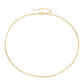 SP Trendy Simple Design Stainless Steel 14K Gold Chain Jewelry for Women