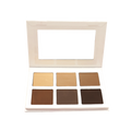 Private Label Pressed Contour Palette Long-Lasting Pigment Palette Waterproof with Chemical Ingredients
