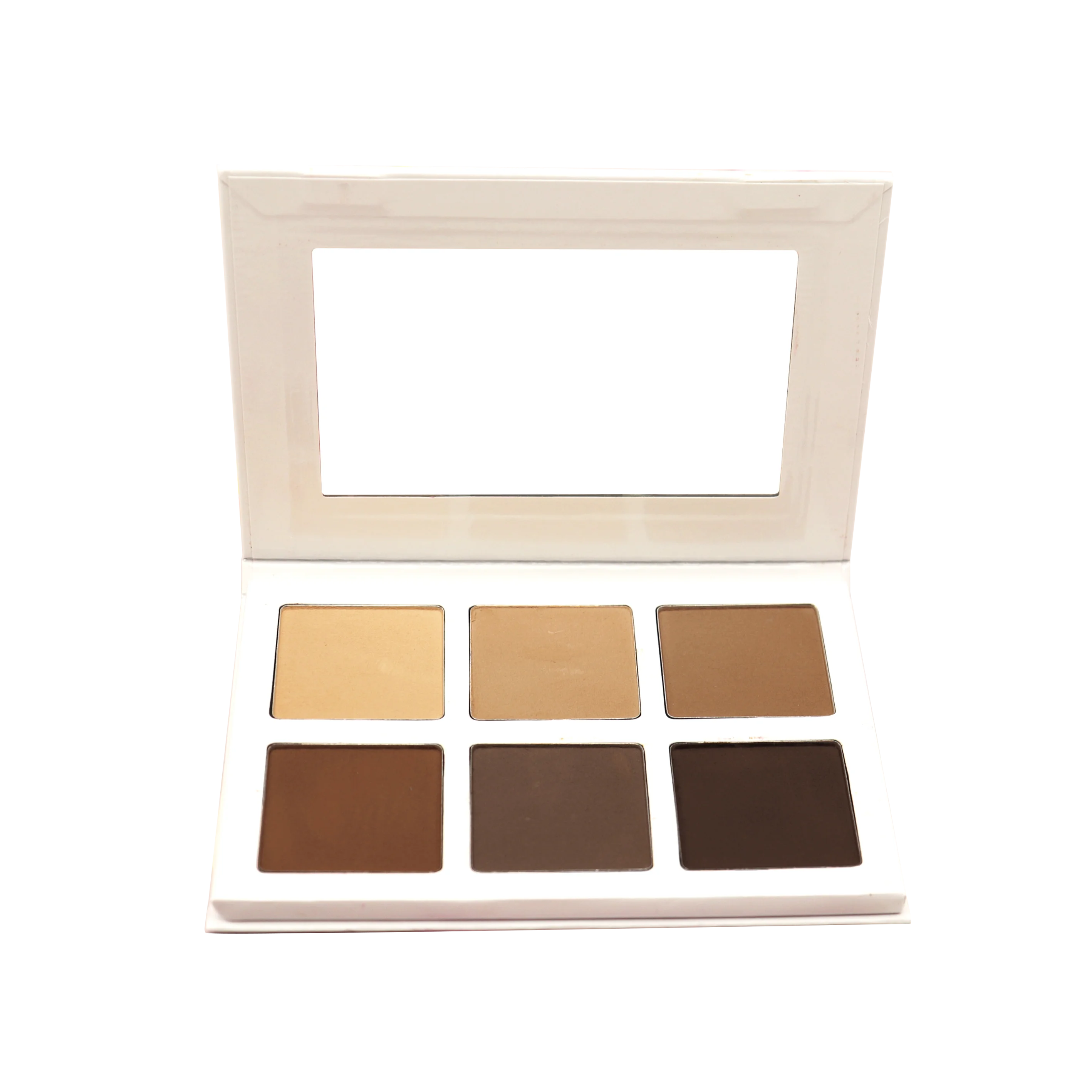 Private Label Pressed Contour Palette Long-Lasting Pigment Palette Waterproof with Chemical Ingredients