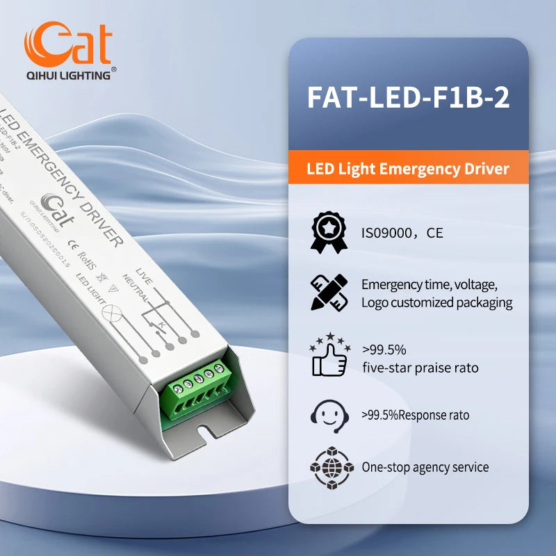 DC220V 5-20W LED Tube Down Light Panel Light Driver LED Lighting Emergency Kit Driver Emergency Ballast