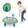 2-in-1 Unisex Plastic Flying Discs and Slam Ball Kids' Outdoor Sports Fitness Games Set Beach and Lawn Sports Toy