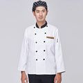 Wholesale Custom Chef's Long Sleeve Work Clothes Catering Restaurant Cafeteria bar Hotel Kitchen Chefs Uniform Working Jackets
