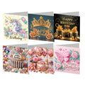 Factory Wholesale Birthday Card DIY 5D Diamond Painting Greeting Card DIY Birthday Greeting Cards