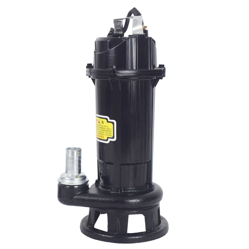 Large Flow Electric Automatic Grinding Sewage Submersible Pumps Cutting Water Sewage Pump