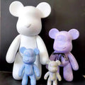Handmade Diamond Bear Sticker Dolls DIY Factory Direct Wholesalers Resin Material Violent Style