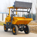 Hydraulic Concrete Dumper Trailer Small Site Mini Dumper with High Lifting Mini Dump Truck Self Loader Tipper Truck Dumper
