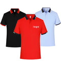 Custom Men's & Women's Work for Polo T-Shirt Anti-Pilling Feature Short Sleeves Logo Printing for Culture Advertising Knitted Fa