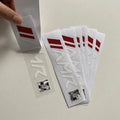 Custom Logo Die Cut Vinyl Car Decals Bumper Sticker Transfer Window Car Bumper Sticker Decal Bumper Car Sticker