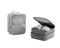 Custom Logo Durable Polyester Wholesale Organizer Shoe Bags Set Portable Travel Shoe Bag with Zipper