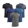 RNSHANGER Men's Summer T Shirts Loose Breathable Short Sleeve Outdoor Quick Dry Top CasuaL Sportswear Running Male T-shirts