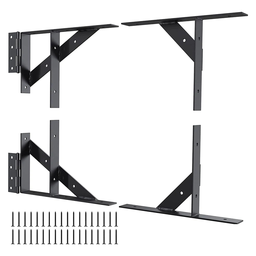 Gate Corner Brace Bracket Gate Kit for Wooden Fence Frame Kit for Shed Doors Driveway Gate Other Furniture Accessories