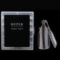 Clear Acrylic Dual Nail System Poly Gel Nail Mold Full Cover False Nail Tips Extension Form with Scale