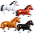 Wholesale New Design Cartoon Horse Shaped Aluminum Film Balloon Balloons Party Decorations for Birthday
