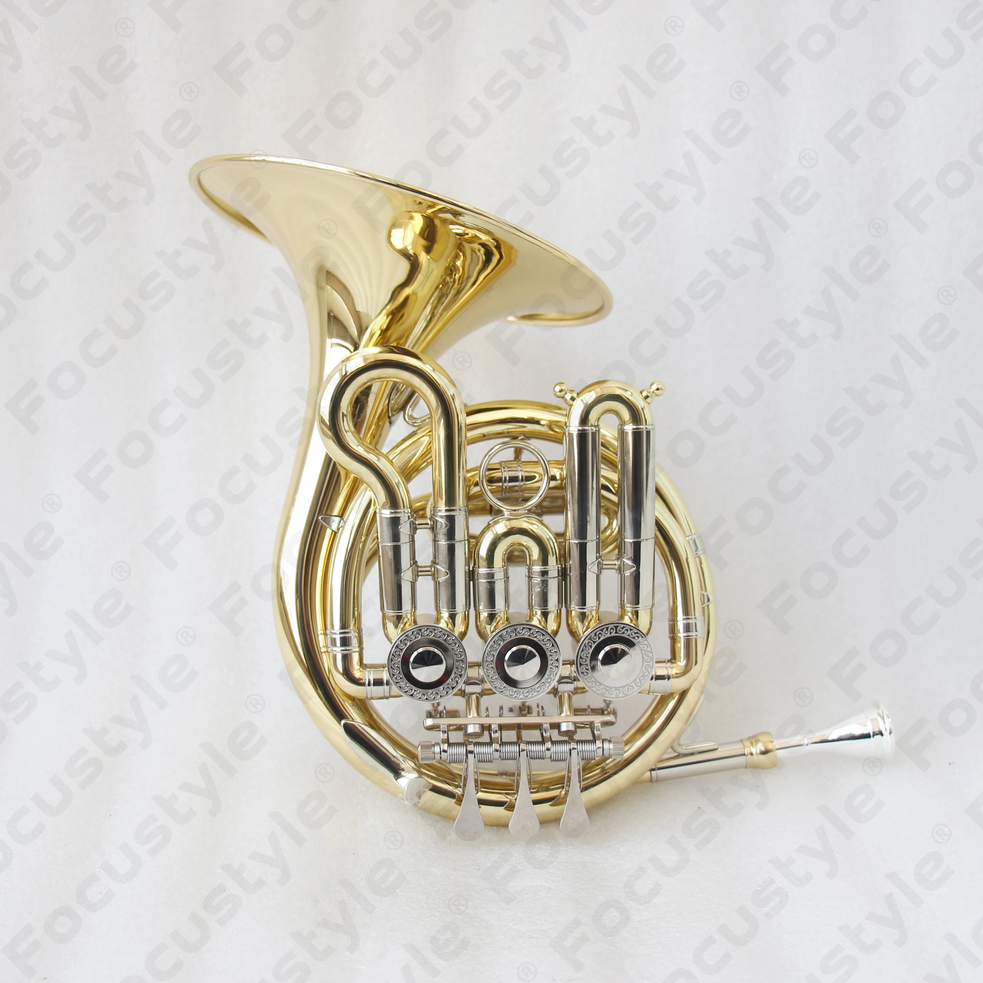 High-End High F Key Mini French Horn Special Piccolo Trumpet