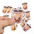 Vograce Custom Die Cut Vinyl Stickers Printing Adhesive Waterproof Pvc Label Company Logo Design Cartoon Stickers
