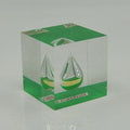 Promotion Gift GHZ Brand GHZ-1329 Plastic Acrylic Cube Display Block 6x6x6cm Handmade