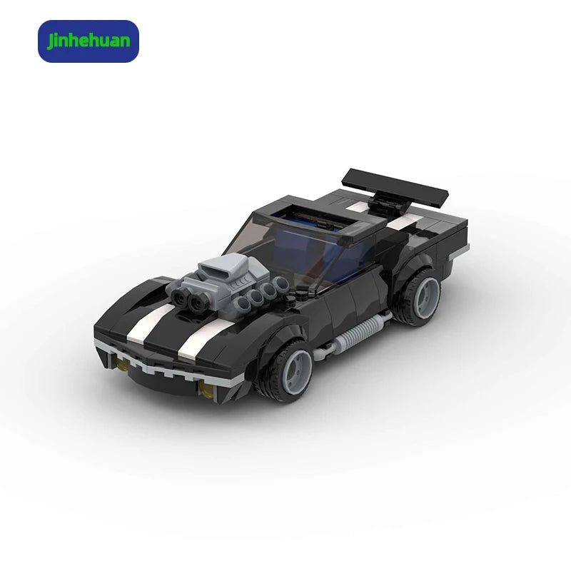 Model Car Display Moc Kit Diy Mini Building Block Sets Small Scale Brick Toys for Adults Kids Creative New Gift Children Sports Cars