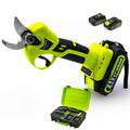 Electric Bypass Pruning Shears 21V Cordless Tool Lithium Battery Powered DIY Rubber Handle