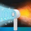 New Technology Ice Hockey Instant Cooling Handheld Fan Summer Outdoor Household Table 2000mAh Battery Rechargeable 3 Gears Wind