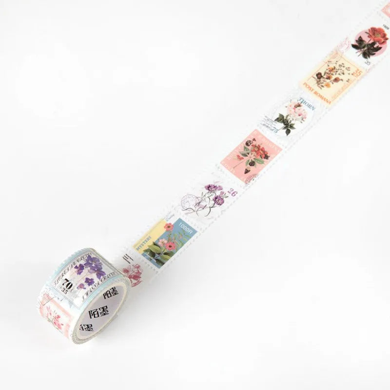 Hot Sale Vintage Decorative Washi Tapes for Journaling Scrapbooking Supplies Planner DIY Arts Crafts