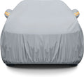 WOQI Car Cover Dirtproof Scratch Resistant Breathable Dustproof Car Cover Fits Sedans up to 200 Car Cover