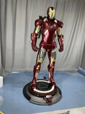 2025 Life Size MK50 Iron Man Movie Action Figure Life Size Fiberglass Iron Man Statue Sculpture