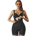 Slim Body Plus Size Control Panties Bodysuit Full Body Shaper Seamless Breathable Medium Control Spandex/Polyester for Women