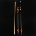 Special Style 1/2 Center Jointed Maple Wood Billiard Pool Cue Stick With Dragon Pattern