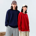 Crew Neck Thick Sweatshirts Hoodies for Mens Custom DTF Printing Boxy Fit Sweatshirts Manufacturer