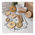 Wooden LED Display Base Crystal Glass Light Base Stand Wood LED Display Stand Wood Light Display Wood Base