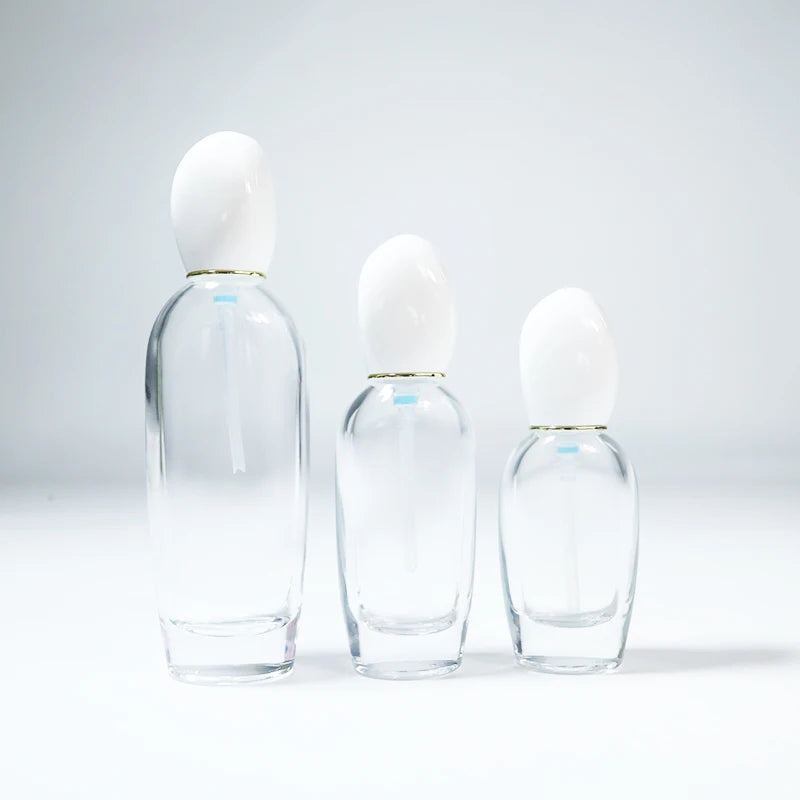 Custom logo Lotion Bottle Face Care Cream Jar Frosted Skincare Packaging Luxury Cosmetic Bottle Set Gold Cap Glass Toner Bottle