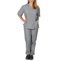 Hot Medico Women's Hospital Scrub Sets High Quality Polyester Cotton Twill Nursing Scrubs Uniforms