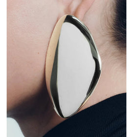 2024 New Arrival Fashion Jewelry Women Wholesale Zinc Alloy Irregular Big Statement Earrings for Women Geometric Earrings Dangle