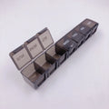 Extra Large 7-Day Pill Organizer XL Daily Medicine Case Oversize Weekly Pill Box Plastic Vitamin Organizer