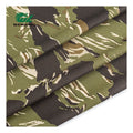 Customized Design Printed Tiger Stripe 100% Polyester Camouflage Casual Knitting Mesh Fabric Tear-Resistant Breathable for