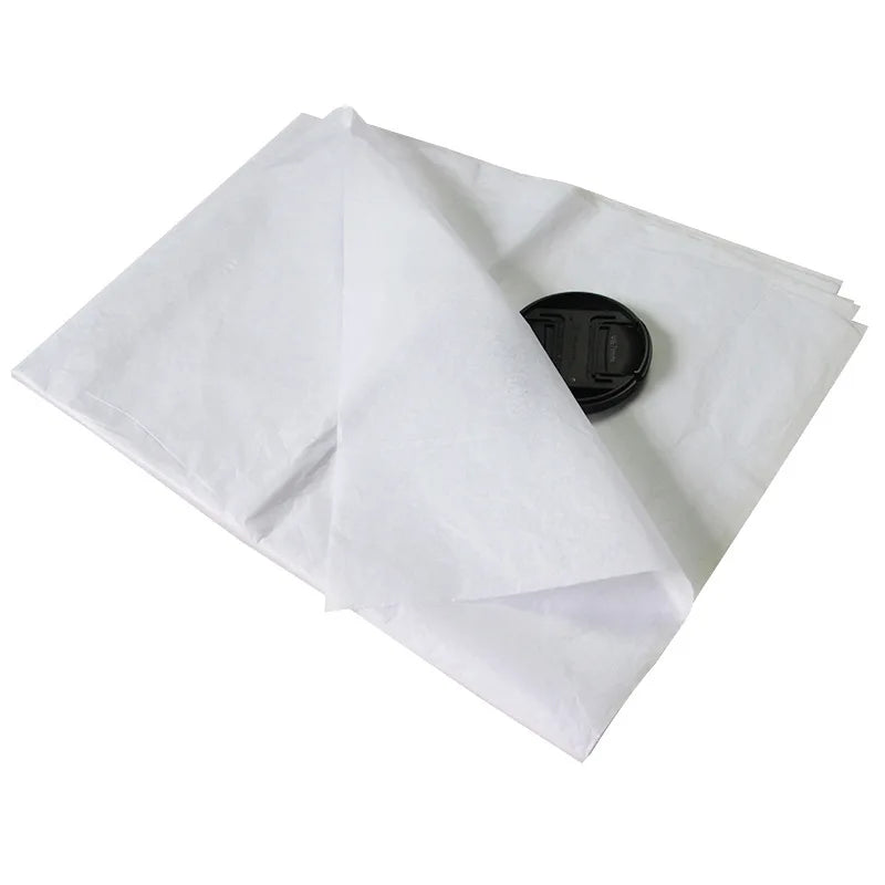 Acid Free Eco Friendly White Wrapping Double Side Starch Coated Greaseproof Tissue Paper Gravure Printing Custom Manufacturer