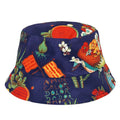 New  Arrive Woman Man Reversible Customisable Flower Bucket Hat for Sale